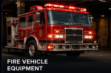 Fire vehicle equipment