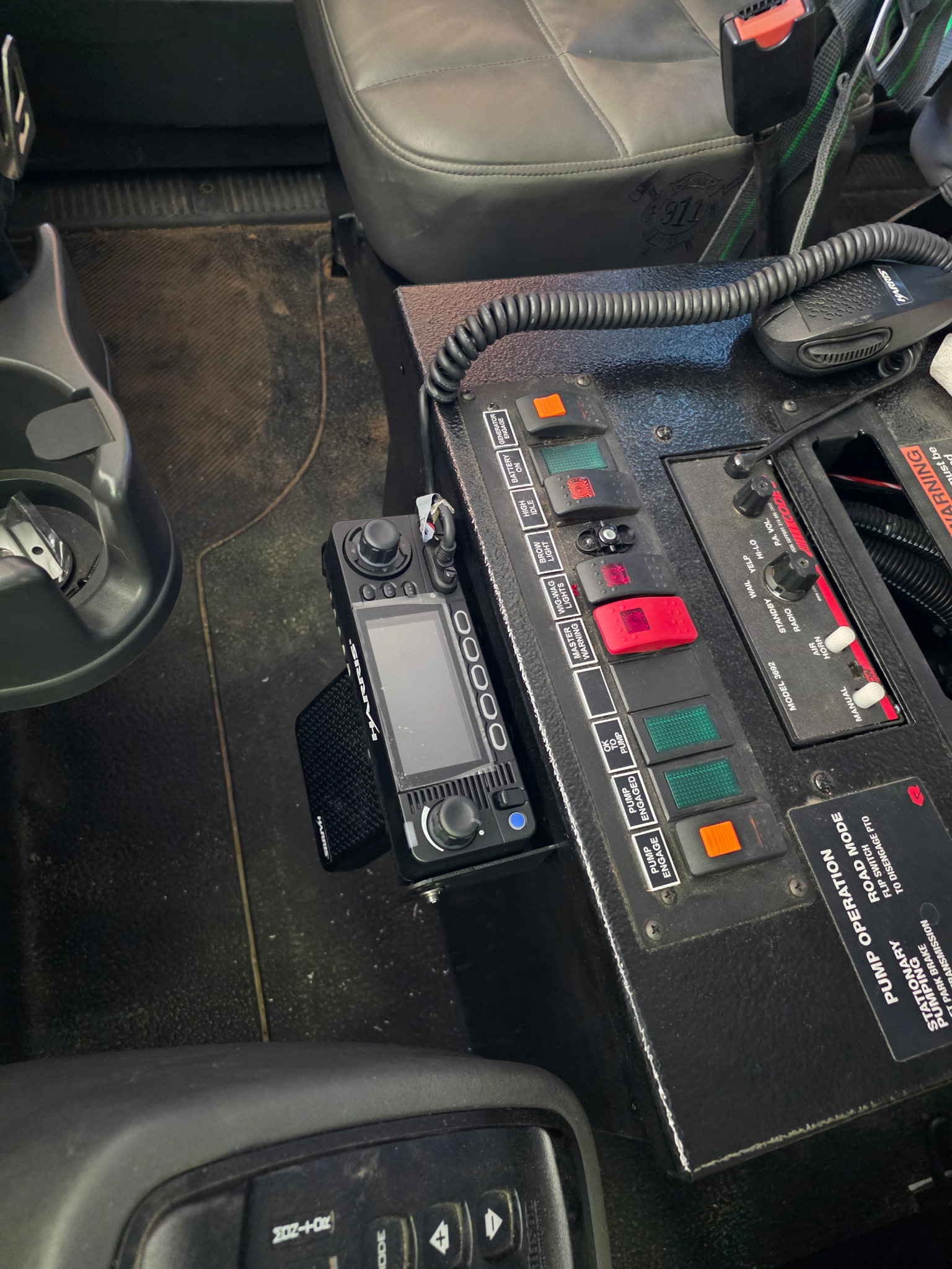 Two-way radio install